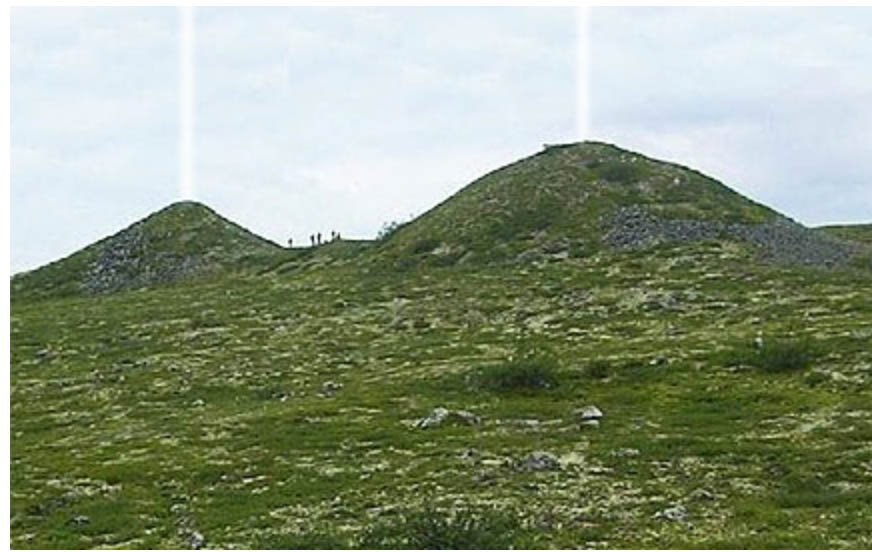 Antediluvian Russian-Aryan pyramids on the Kola Peninsula, Russia, more than 40,000 BC.